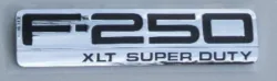 F250 XLT Fender Emblem 2005 2006 2007 - FordPartsOne