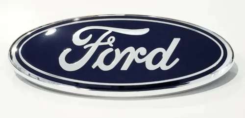 Ford Expedition Grille Emblem Blue Oval 2007 2017 without front camera